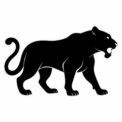 Obraz premium vector illustration of a lion