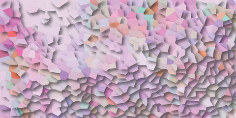 Abstract mosaic background in pastel colors a geometric design with soft shades of pink and purple perfect for creative projects