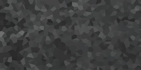 Dark mosaic style geometric design with grayscale color palette featuring irregular polygon shapes for digital art and decorative applications