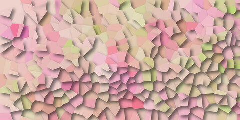 Pastel abstract geometric mosaic background with soft colors for designs and creative projects