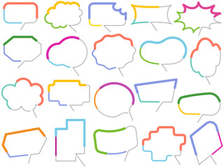 フキダシセット