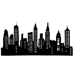 Fototapeta premium A set of vector illustrations of women diving from diving boards.Silhouettes of Happy Asian Kids Jumping