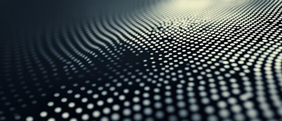 Obraz premium Premium Grunge Halftone Retro Dots Backdrop – Light-to-Black Gradient for Business & Urban Designs