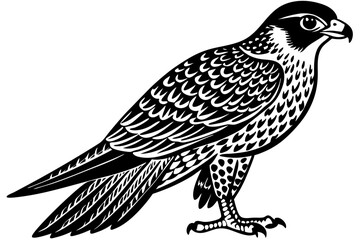Obraz premium Silhouette Vector Art Illustration of