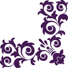 Beautiful flower art and mandala vector design