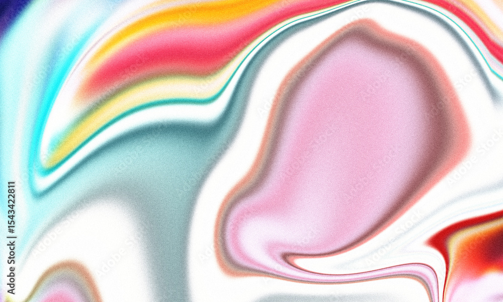 Poster abstract fluid art background with vibrant colors and smooth flowing textures