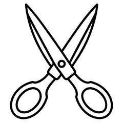 Trauma Shears Vector line art vector