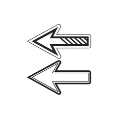 back-forward-arrows-outline-vector-icon-on-white-b.eps