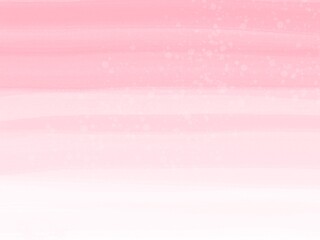 淡い桃色の水彩筆で描いたグラデーション背景
