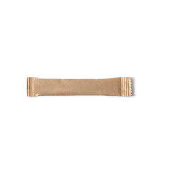 A small, sealed packet, likely containing a condiment or seasoning for food.