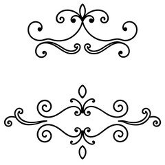 Beautiful Hand-Drawn Vector Borders for Scrapbooking and Crafts