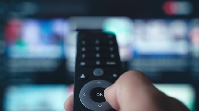 Switching TV Channels with Remote Control
