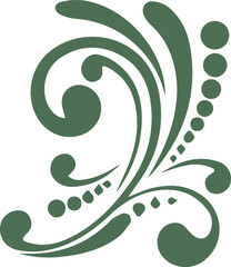 Beautiful flower art and mandala vector design