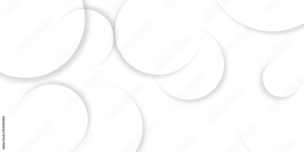 Poster modern abstract white background with transparent layers triangle shape with shadow. white color tec