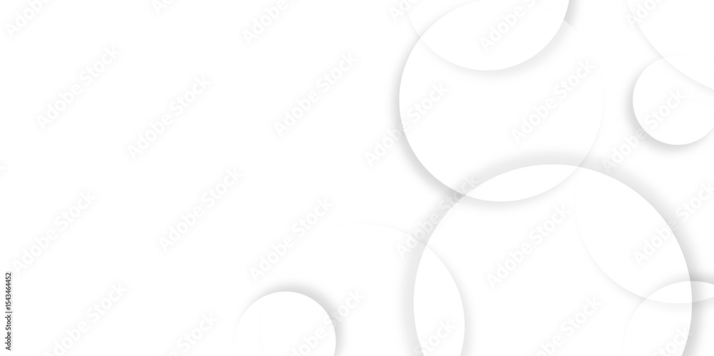 Poster modern abstract white background with transparent layers triangle shape with shadow. white color tec