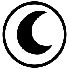 Playful Silhouette designed circular logo