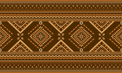 Southwest Native seamless pattern ethnic tribal Aztec geometric Navajo Native American fabric colorful design vector for textile print