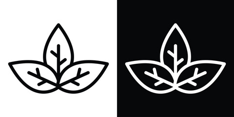 Basil icon filled flat sign concept for web design.