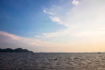일몰, 와온해변