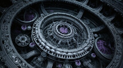 Abstract Fractal Design with Intricate Detail