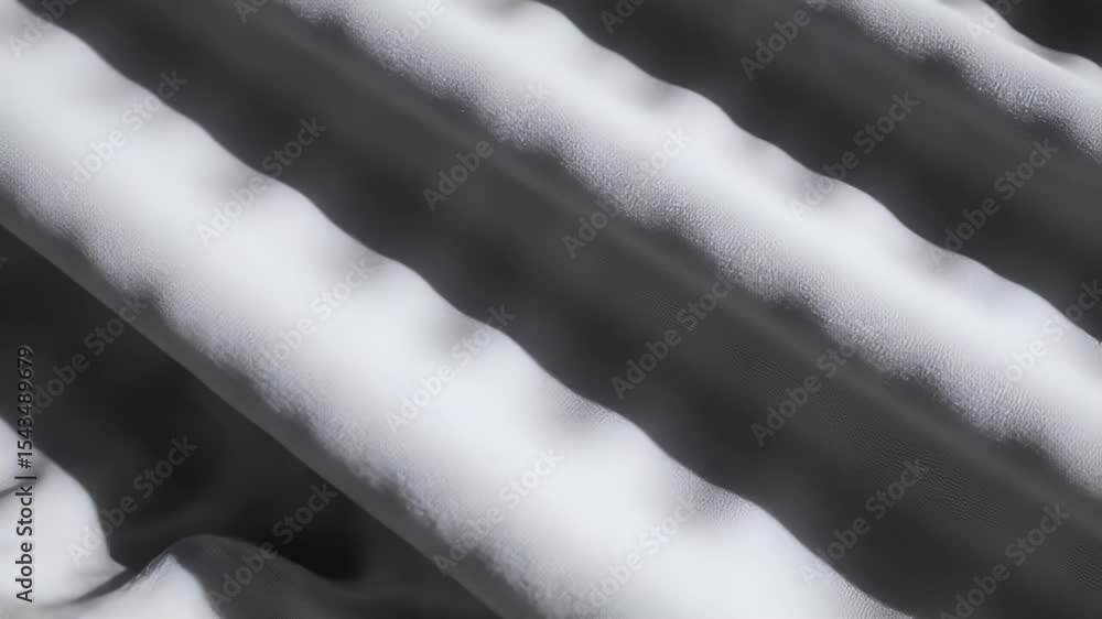 Aufkleber White textured surface with diagonal lines and shadows creating depth and abstract pattern