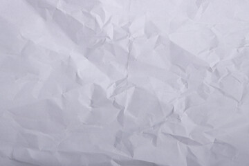 Obraz premium Wrinkled White Paper Texture Background