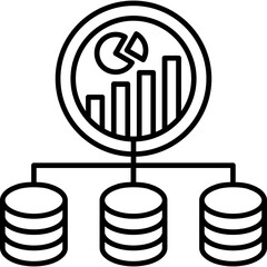 Data Segmentation Icon