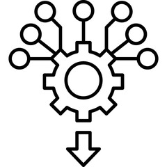 Data Consolidation Icon