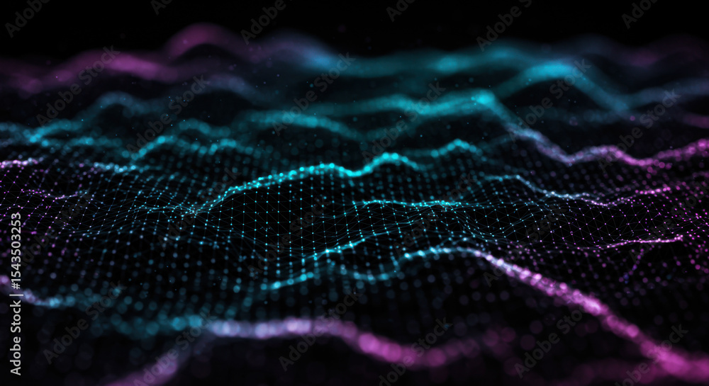 Poster abstract light background loop