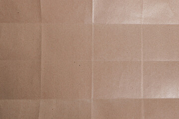 Fototapeta premium Geometric Folded Brown Paper Texture