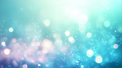 水色のキラキラ背景