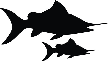 Fishing logo design template illustration. Sport fishing Logo