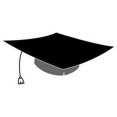 graduation logo vector illustration design