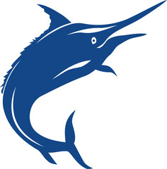 Fish logo template. Creative vector template of fishing club logo or fishing online shop.