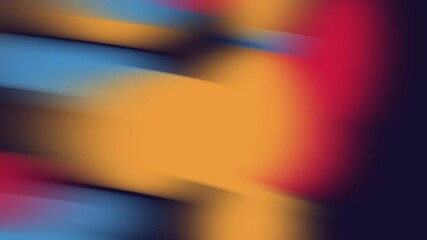 Abstract background featuring blurred blue, orange, and red stripes. Great for backgrounds, web designs, banners, and artistic projects. - Powered by Adobe