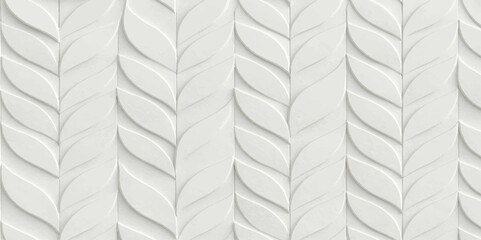 Abstract seamless pattern of white lines forms a new car tire tread texture on a black background