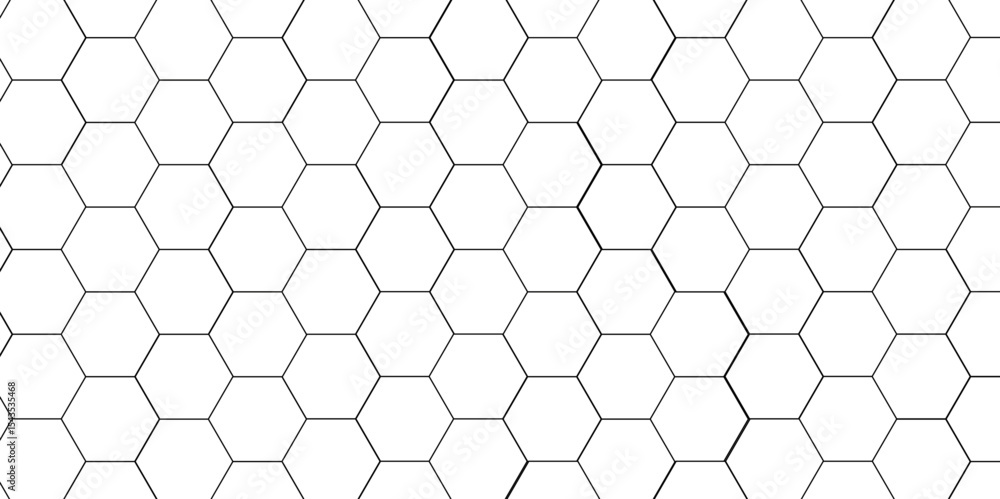 Fototapete background with hexagon. abstract background with lines. white texture background. surface polygon p