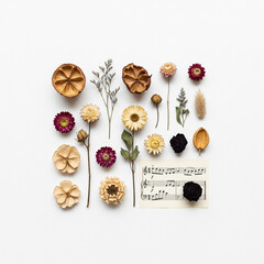 dried flowers of The Final Note