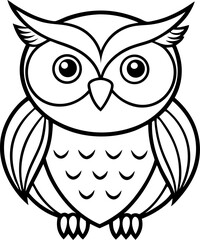 owl outline icon