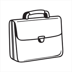 Briefcase Icon – Corporate, Job, and Career Essentials Graphic Element