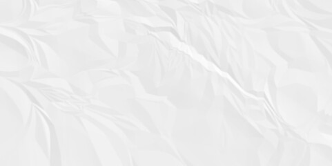 Obraz premium White crumpled paper texture. White wrinkled paper texture. White paper texture. White crumpled and top view textures can be used for background of text or any contents. 