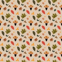 Scandinavian Folk Art Pattern