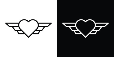 Positive emotion icon filled flat sign concept for web design.