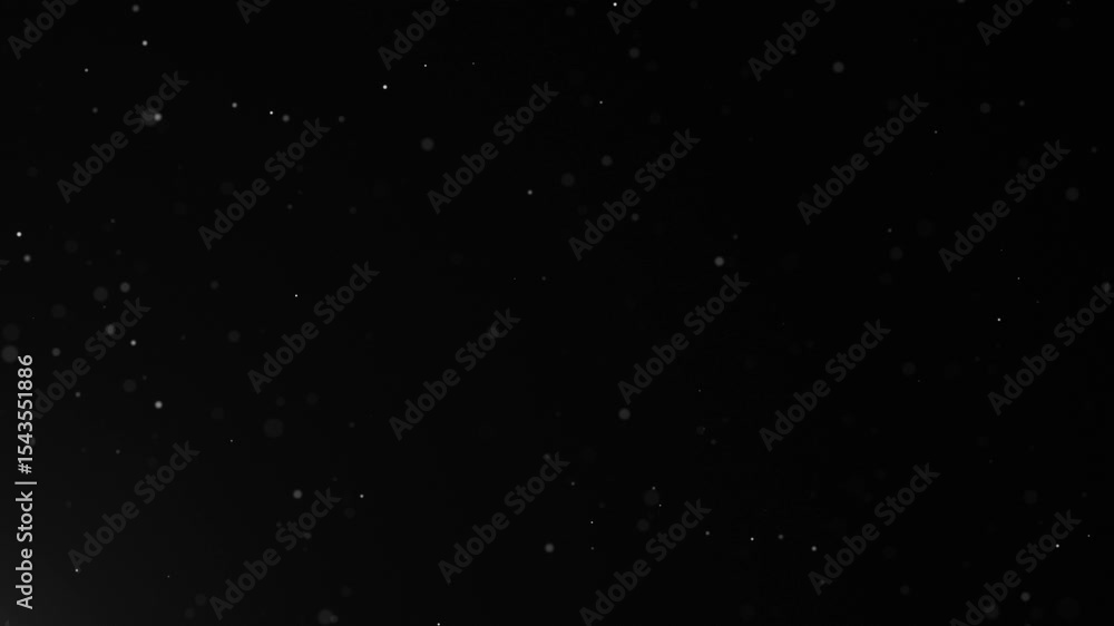 Poster shimmering dust particles fly in the air. background of dust particles and beautiful bokeh. slow mac