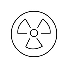Electric Fan Cooling Energy Line Icon