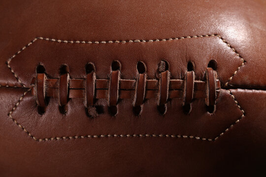 Flat American football texture.