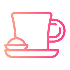 matcha latte gradient icon