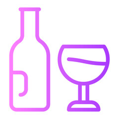 wine gradient icon