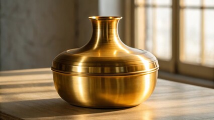 vase on a wooden background