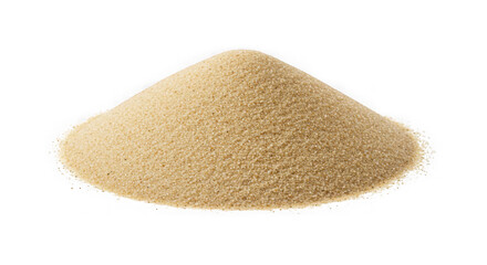 Fine Sand Texture:  Close-up View of Light Beige Sand Pile, Perfect for Construction, Landscaping,...